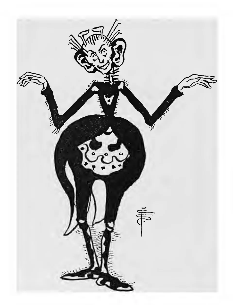 Depiction of Anansi by Pamela Colman Smith