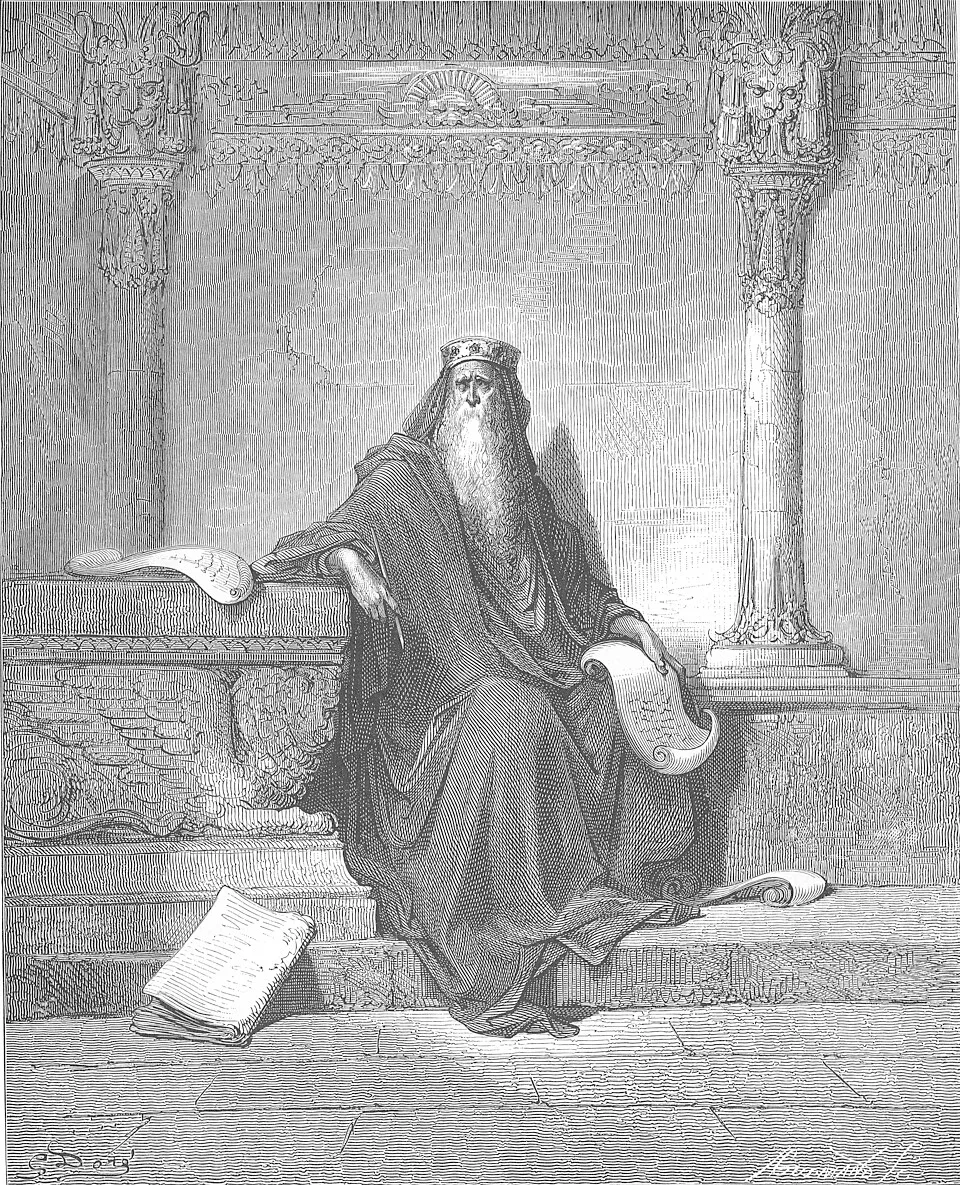 Depiction of Solomon by Gustave Doré