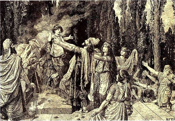 Depiction of Anushavan Sosanver by Rotter, J. I.