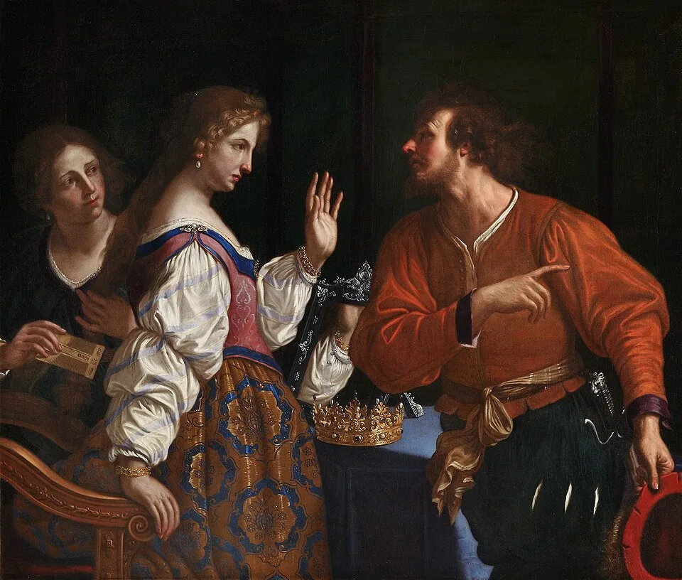 Depiction of Shamiram by Guercino