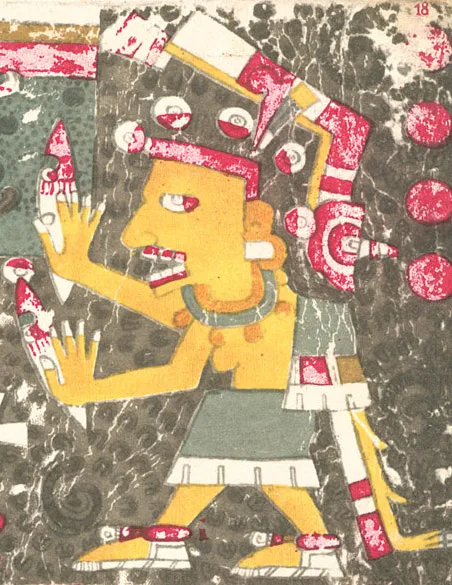 Depiction of Mictecacihuatl by Unknown author