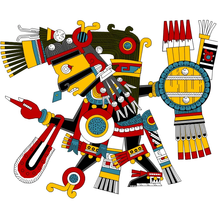 Depiction of Tezcatlipoca by Unknown author