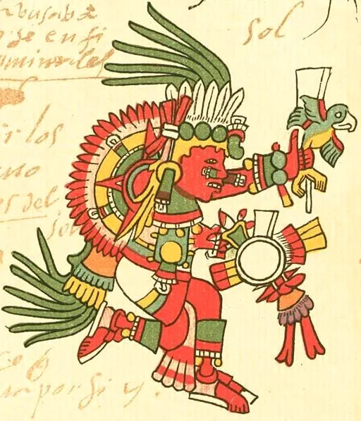 Depiction of Tonatiuh