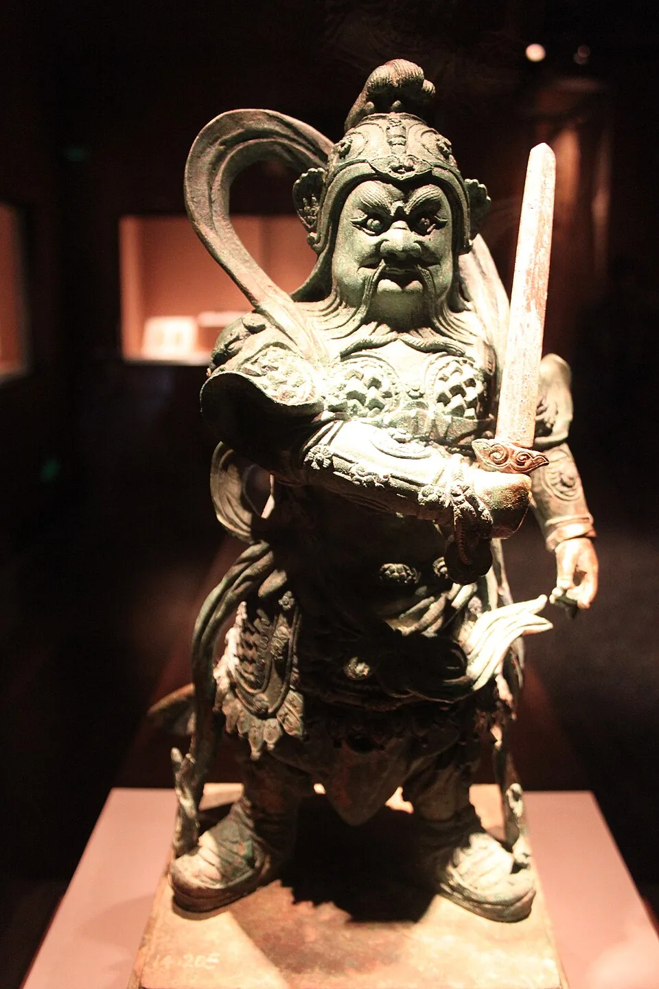 Depiction of Virūḍhaka by Gary Todd
