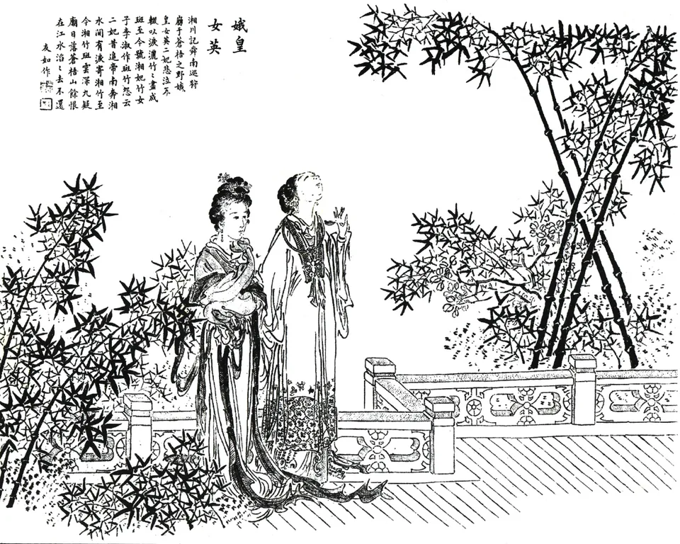 Depiction of Ehuang by Wu Youru(died c. 1893)