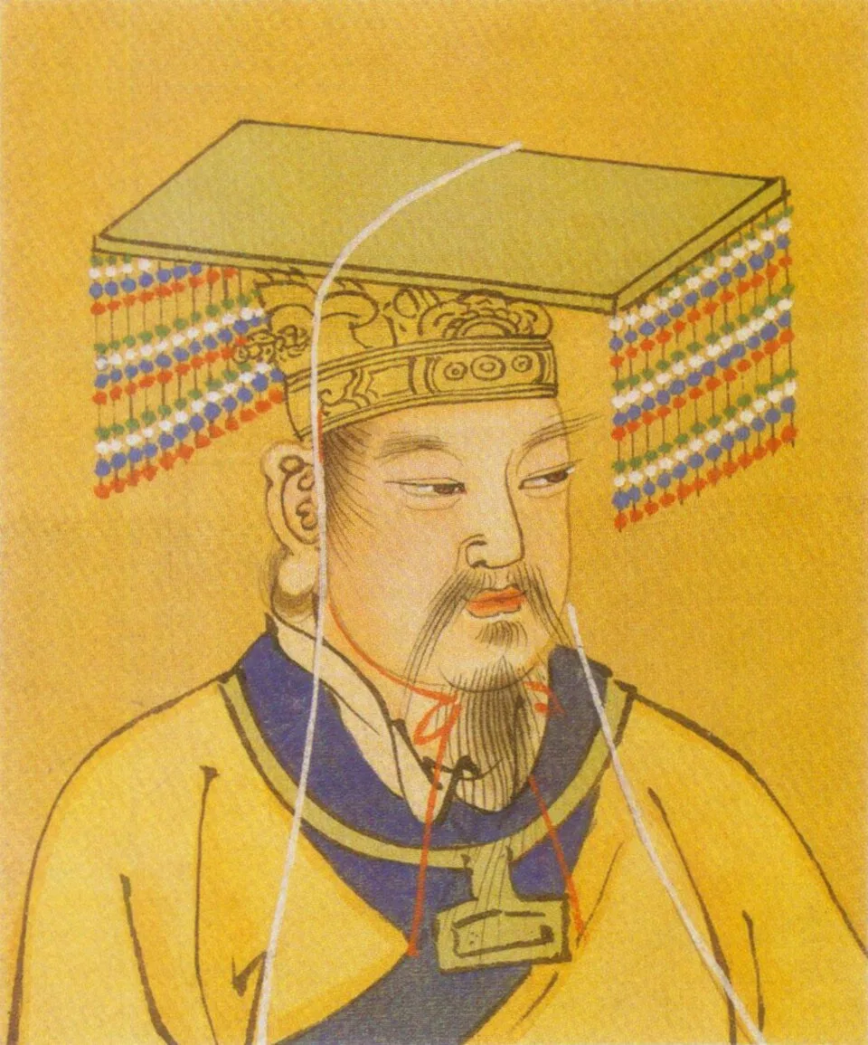Depiction of Huangdi