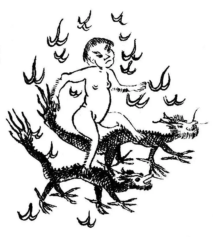 Depiction of Zhurong by Unknown author