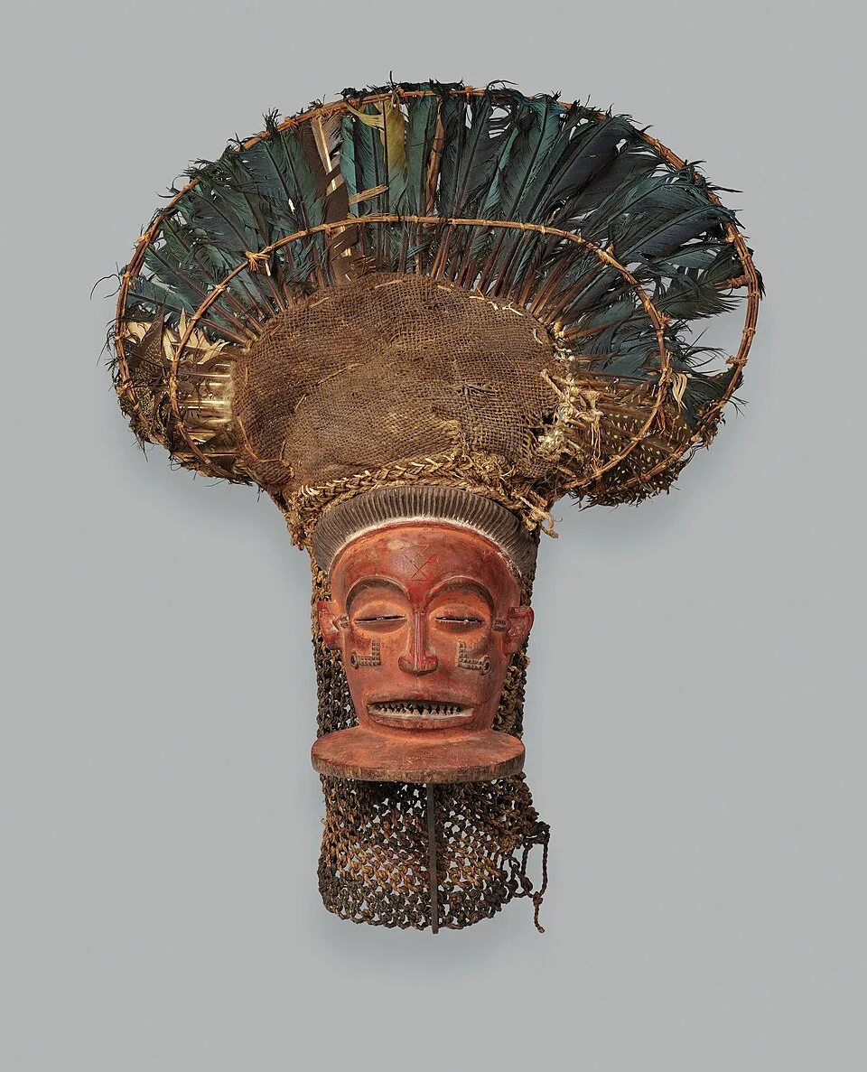 Depiction of Cihongo, male spirit of wealth and chiefly power by unknown Chokwe artist