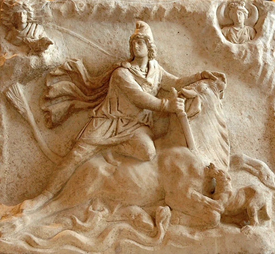 Depiction of Apollo-Mithras-Helios-Hermes by Jastrow