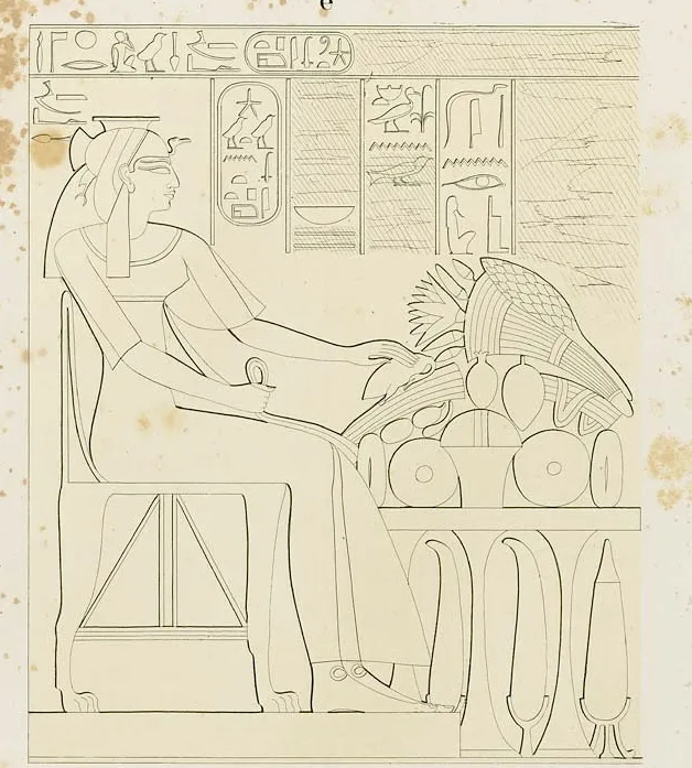 Depiction of Duatentopet by Lepsius