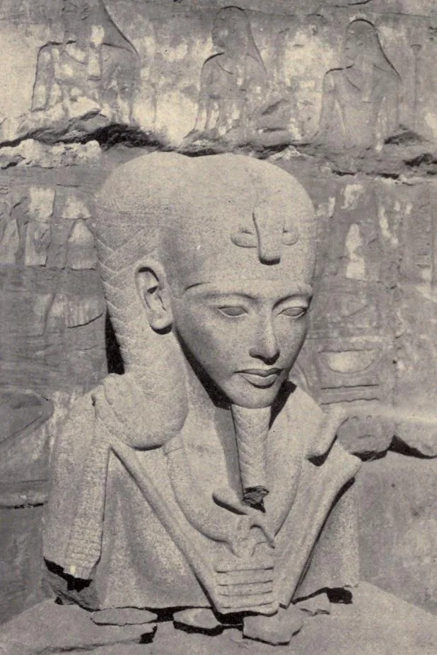 Depiction of Khonsu by Arthur Weigall (1880 - 1934)