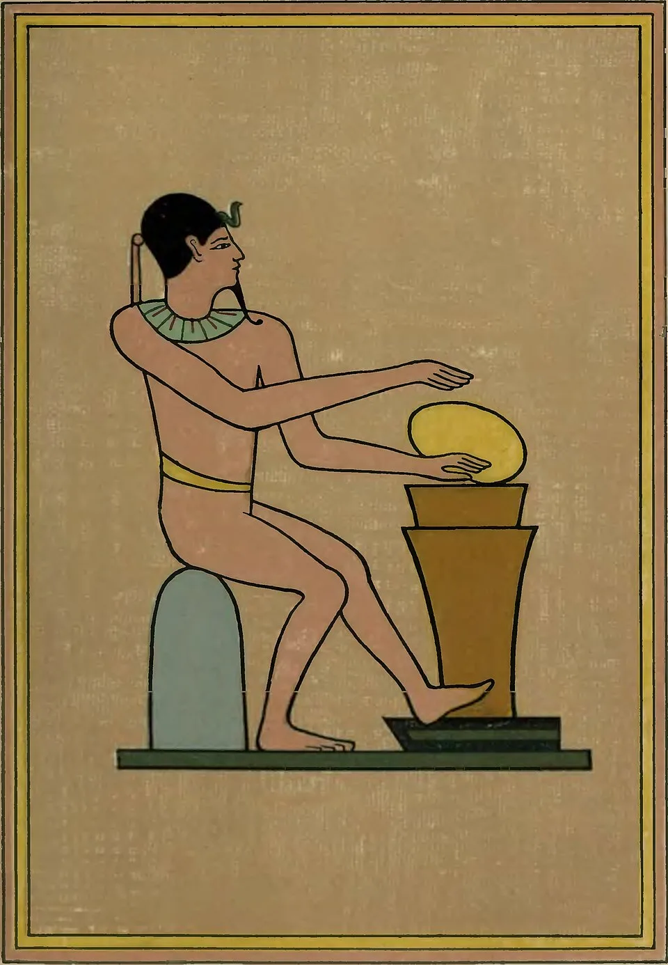 Depiction of Ptah by Unknown author