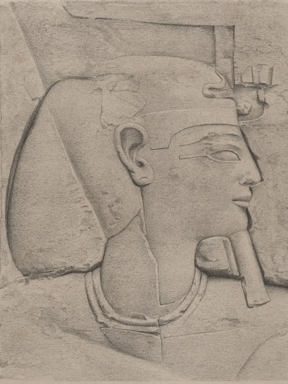 Depiction of Ramesses V by Scan by NYPL