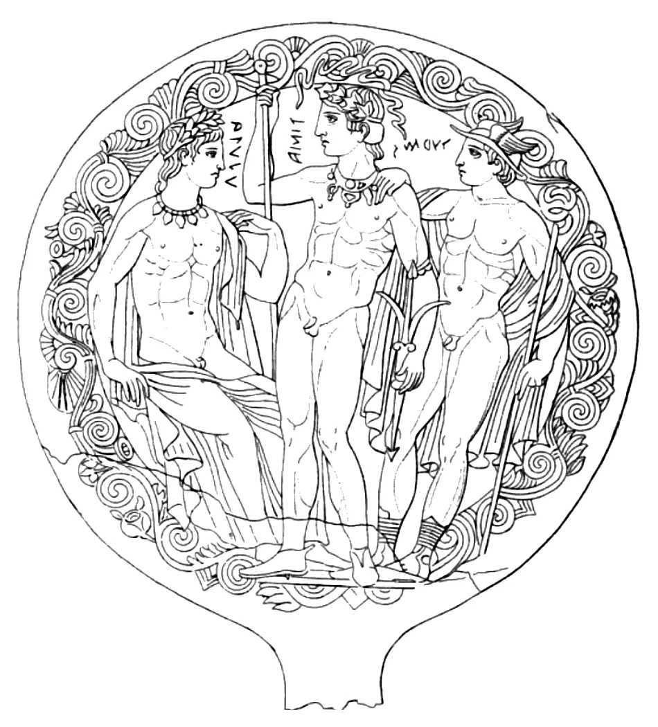 Depiction of Tinia by Unknown author