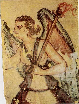 Depiction of Vanth by uploaded to Wikipedia by Kwamikagami
