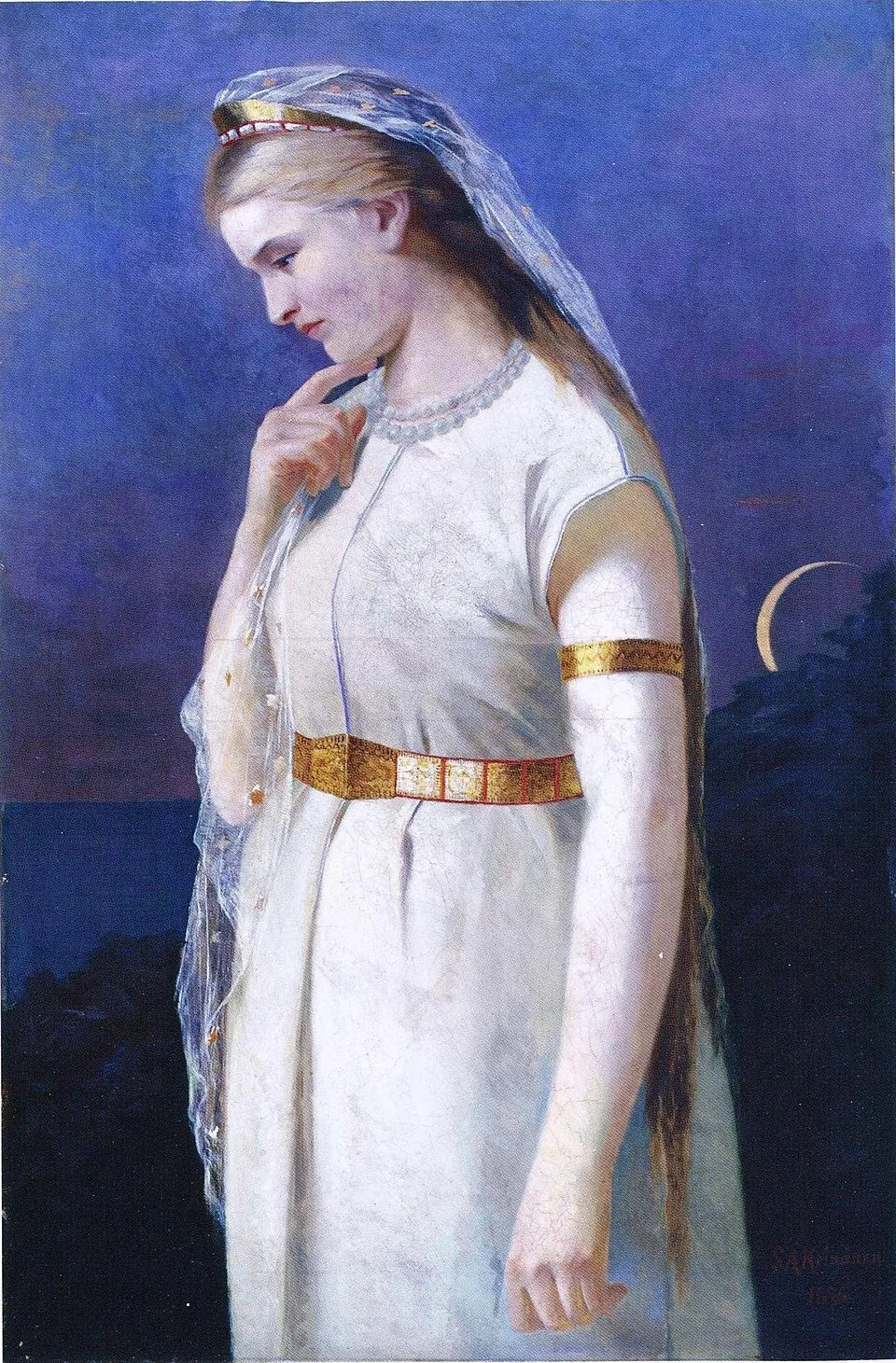 Depiction of Aino by Sigfrid Keinänen