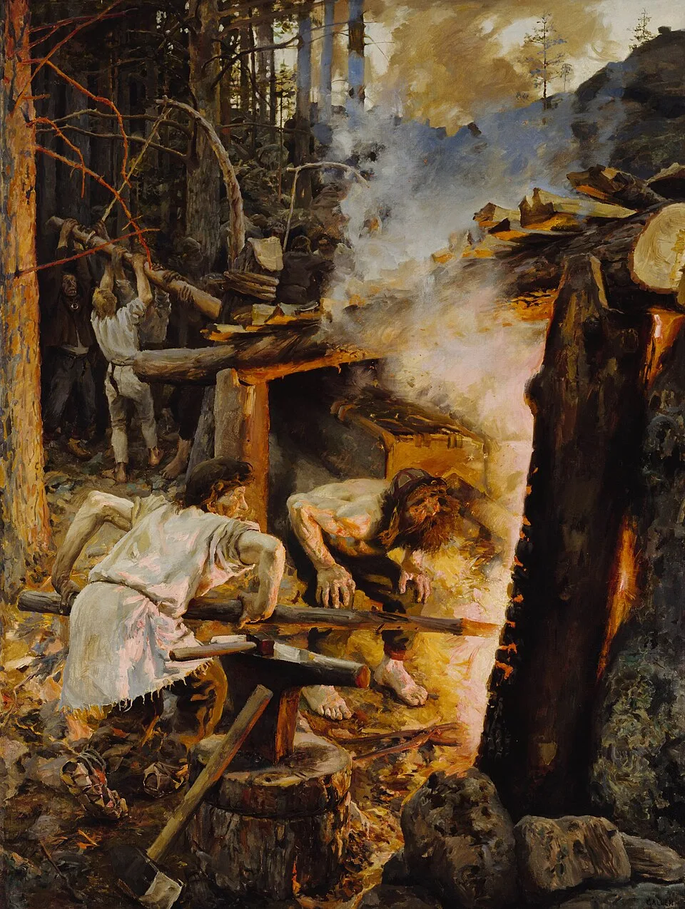 Depiction of Ilmarinen by Akseli Gallen-Kallela
