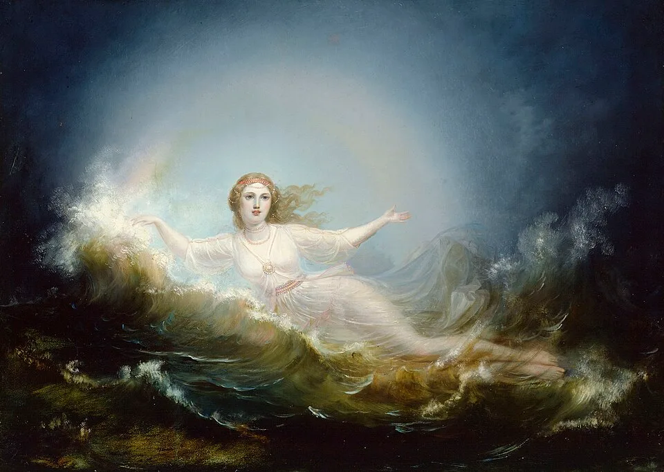 Depiction of Ilmatar by Robert Wilhelm Ekman