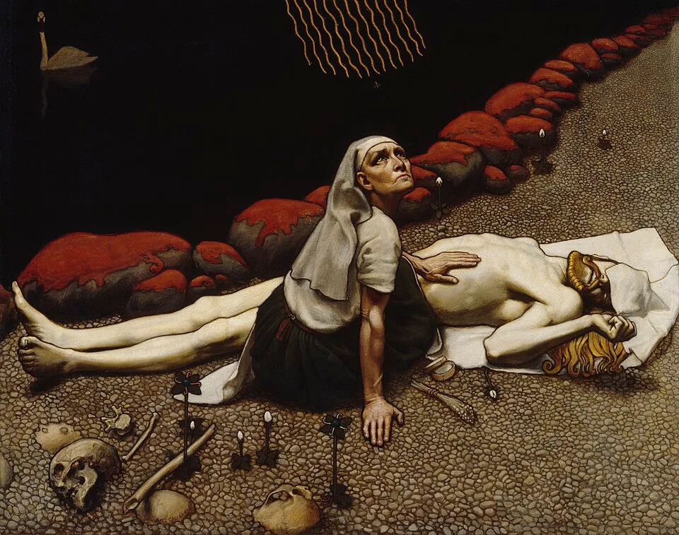 Depiction of Tuoni by Akseli Gallen-Kallela
