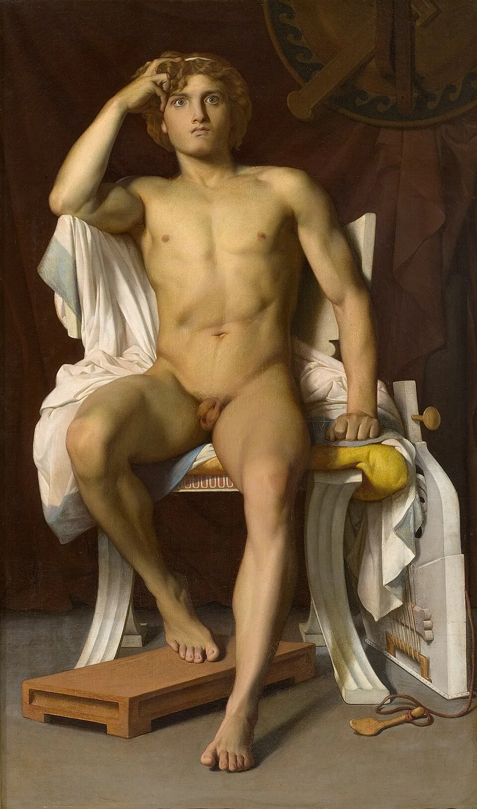 Depiction of Achilles by François-Léon Benouville