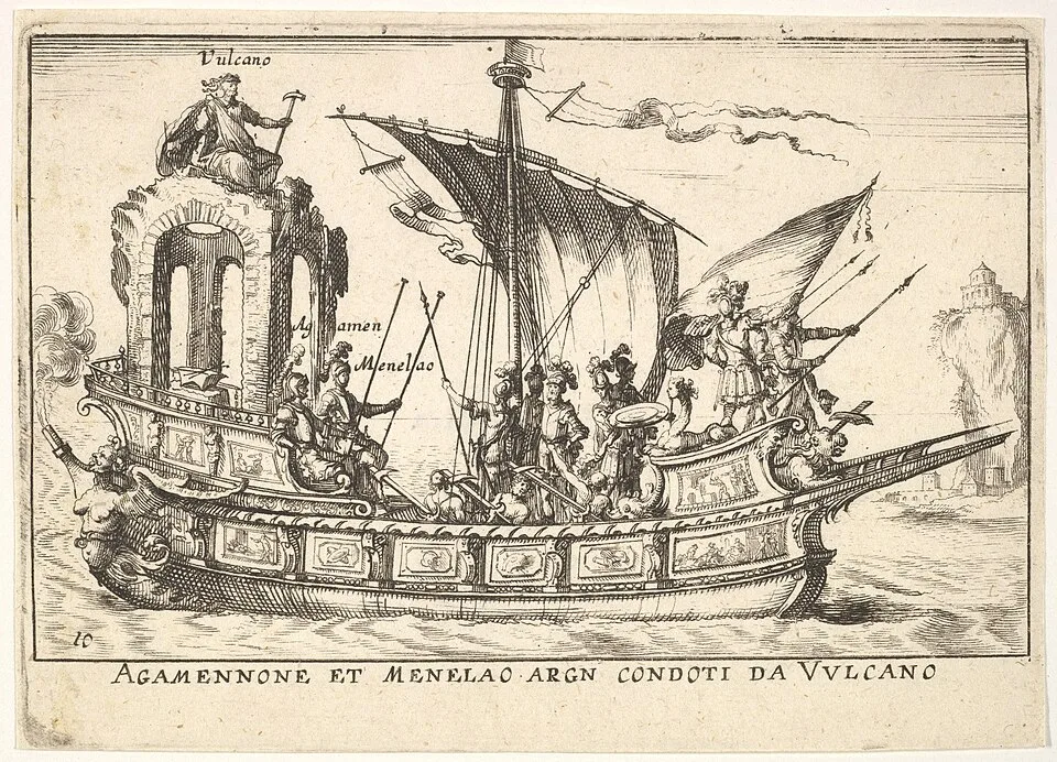 Depiction of Agamemnon by anonymous