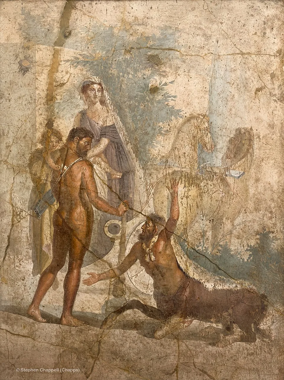 Depiction of Deianira by Chappsnet