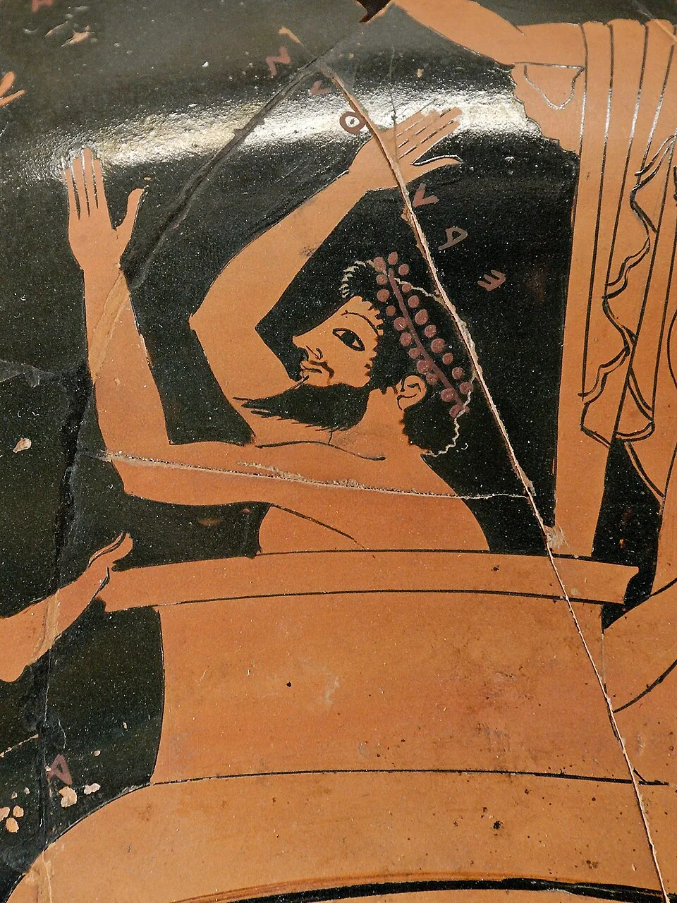 Depiction of Eurystheus by Oltos