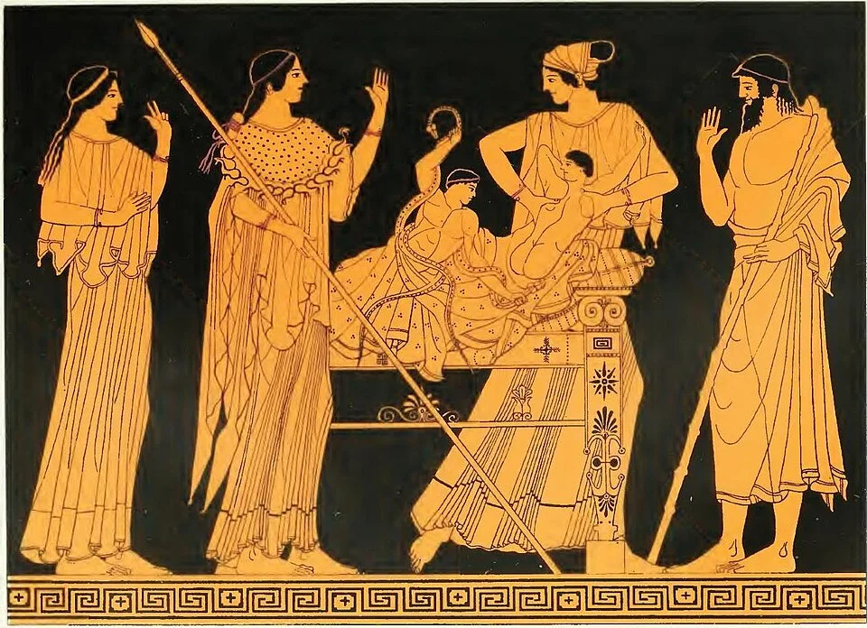 Depiction of Iphicles by FRANÇOIS LENORMANT