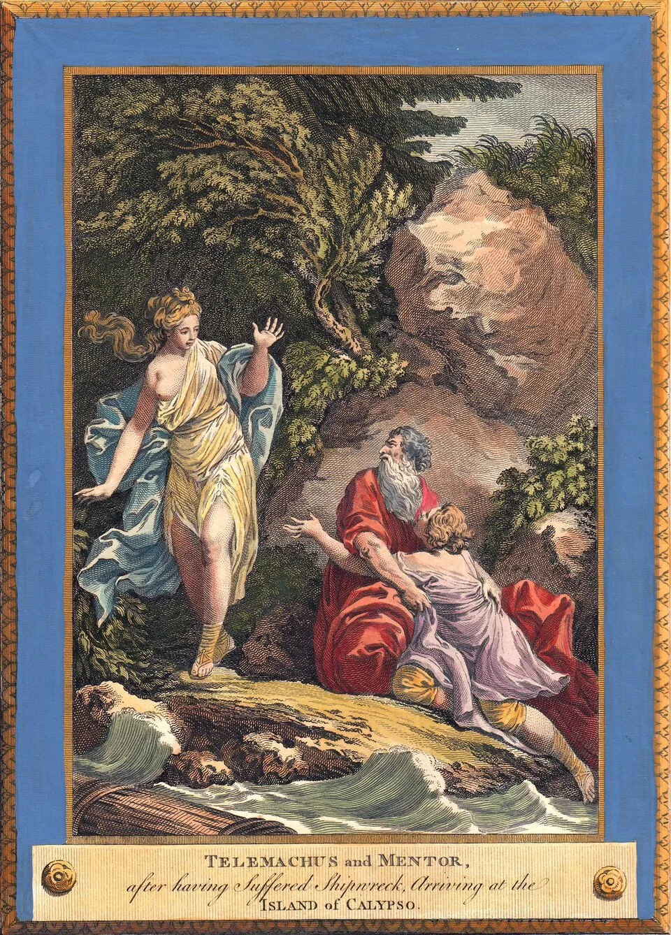 Depiction of Mentor by Charles Monnet