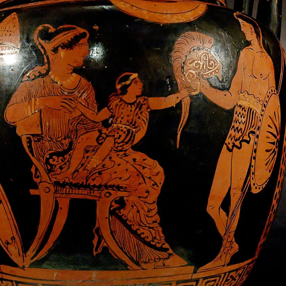 Depiction of Astyanax by Jastrow