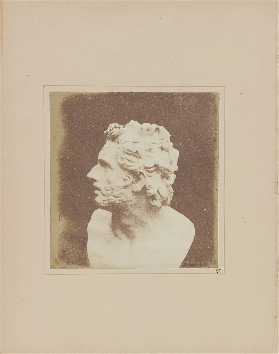 Depiction of Patroclus by William Henry Fox Talbot