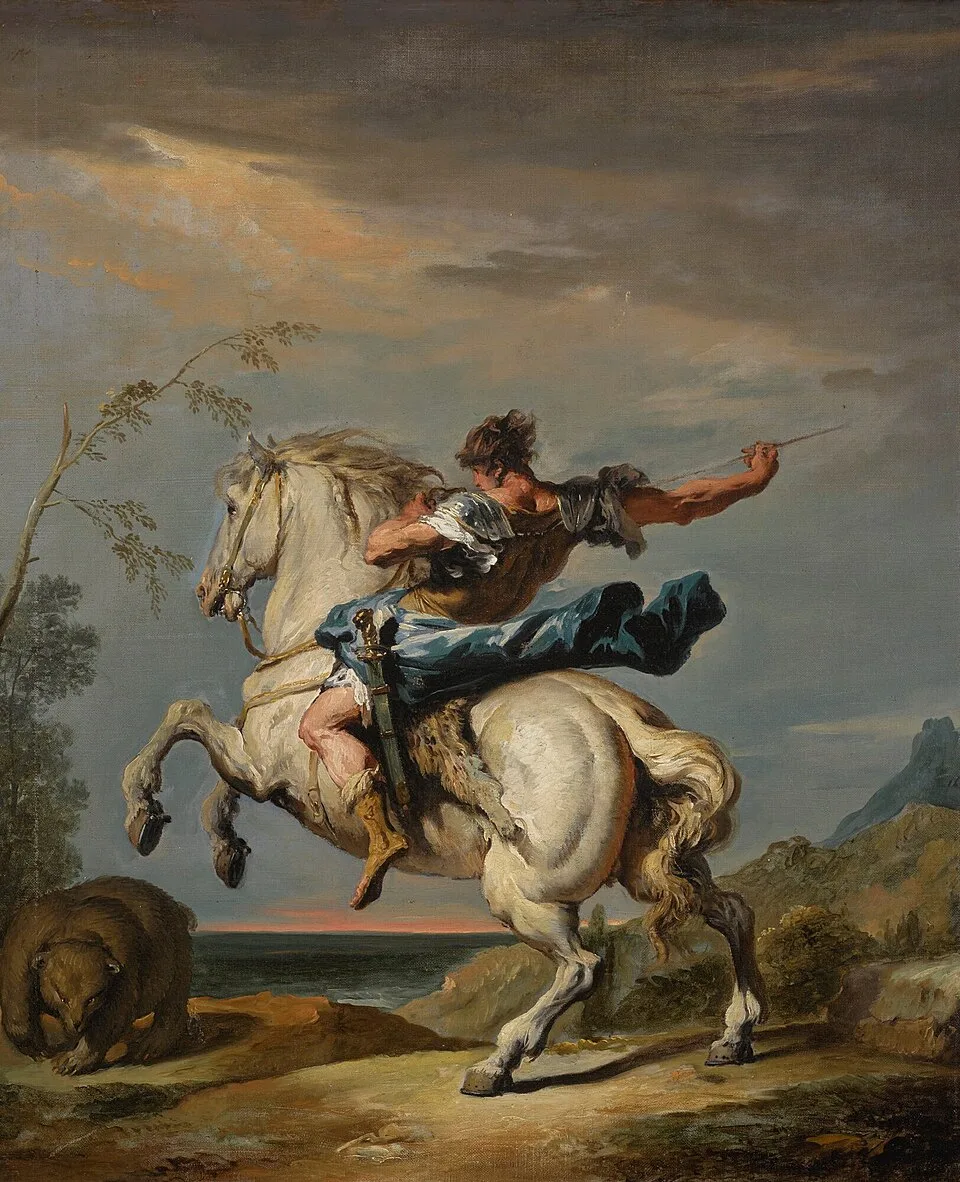 Depiction of Arcas by Sebastiano Ricci