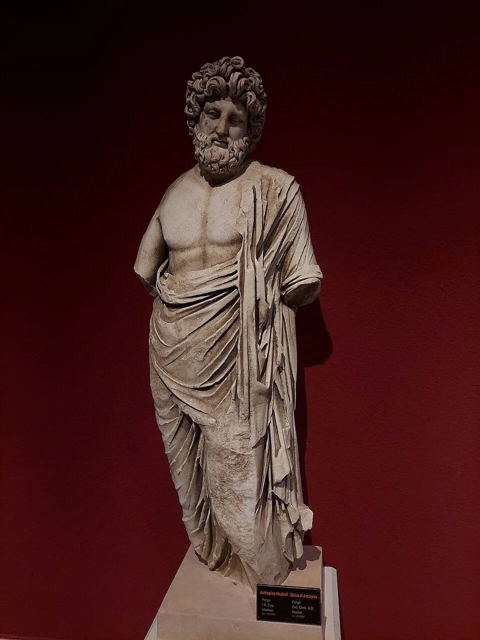 Depiction of Asclepius by TheWirelessMonkey