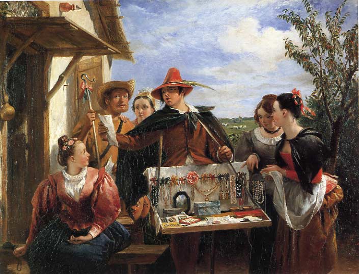 Depiction of Autolycus by Charles Robert Leslie