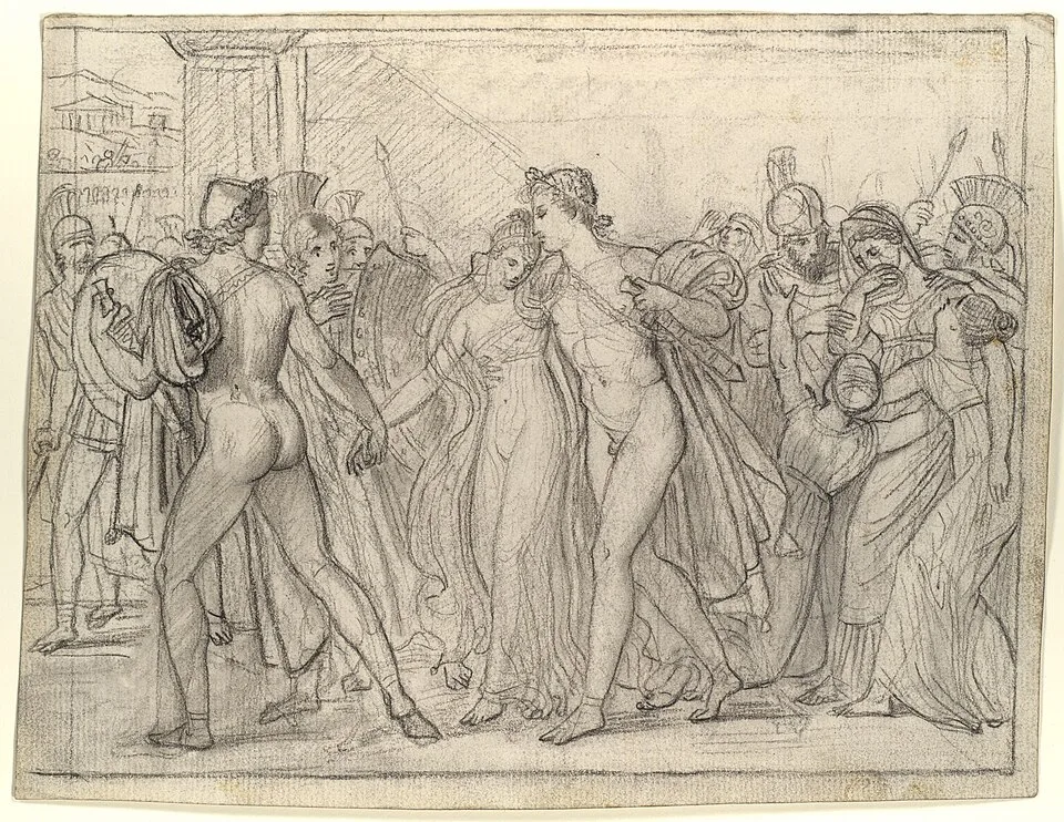 Depiction of Castor by Creator:Joseph-Ferdinand Lancrenon