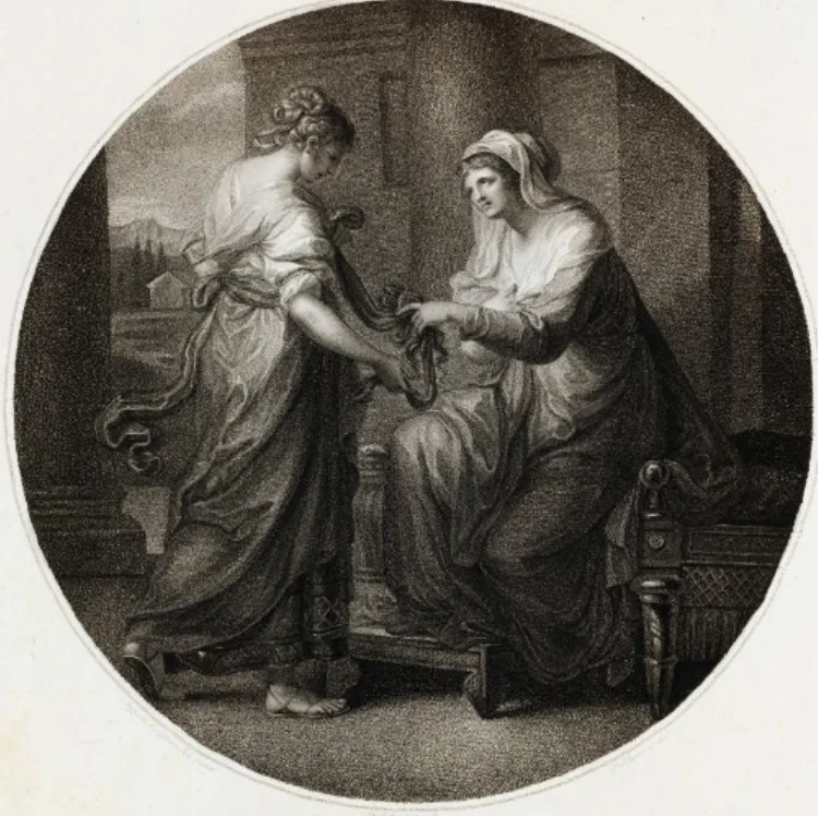 Depiction of Chrysothemis by Angelica Kauffmann