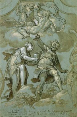 Depiction of Epimetheus by Paolo Farinati