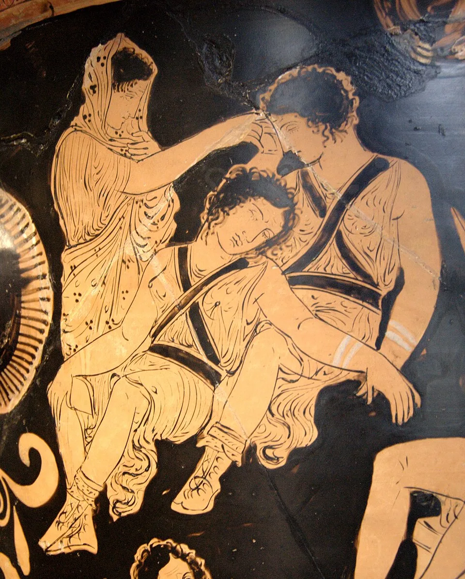 Depiction of The Erinyes by Eumenides Painter