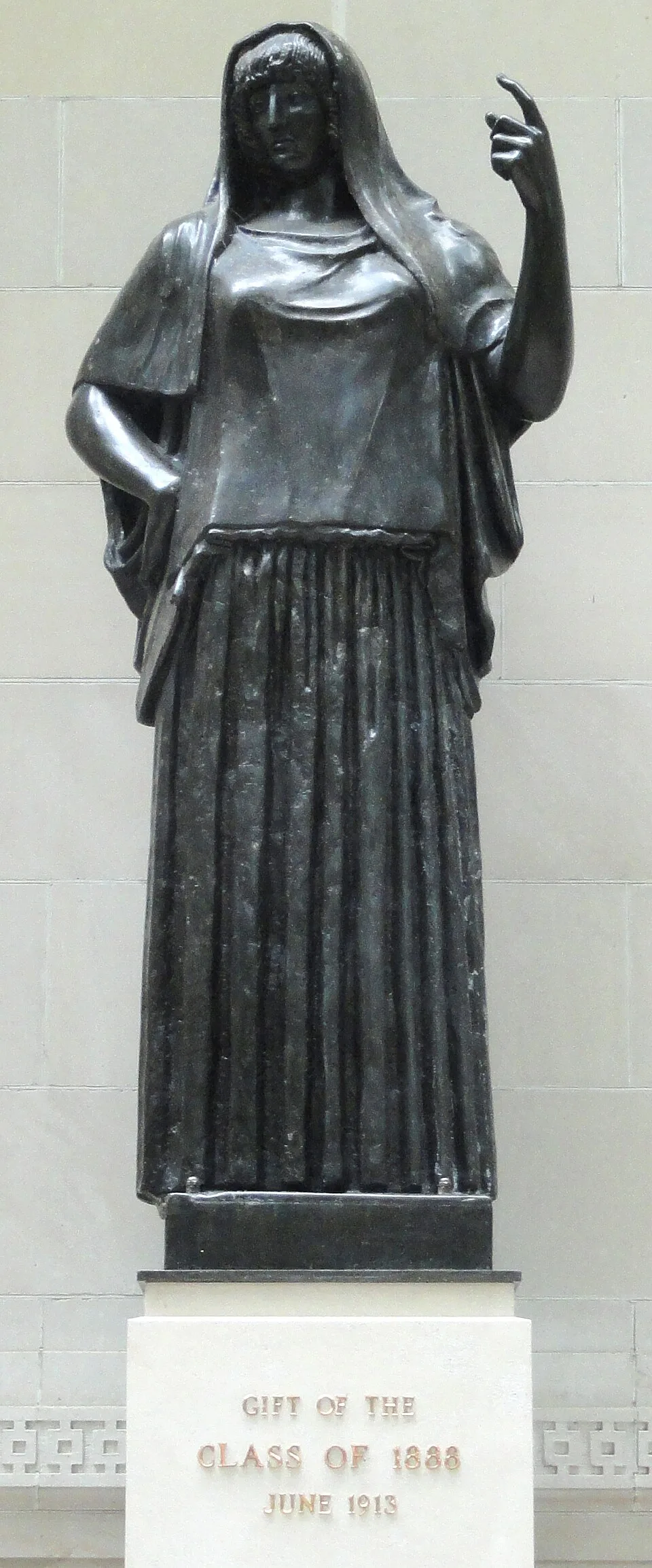Depiction of Hestia by Daderot