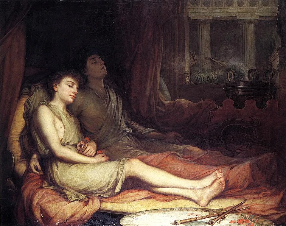 Depiction of Hypnos by John William Waterhouse