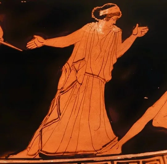 Depiction of Leto by Original artwork: Unknown, attributed to the Nekyia Painter Original photograph: Met museum Original uploader: User:Pharos Uploader of cropped version: User:Michael Aurel