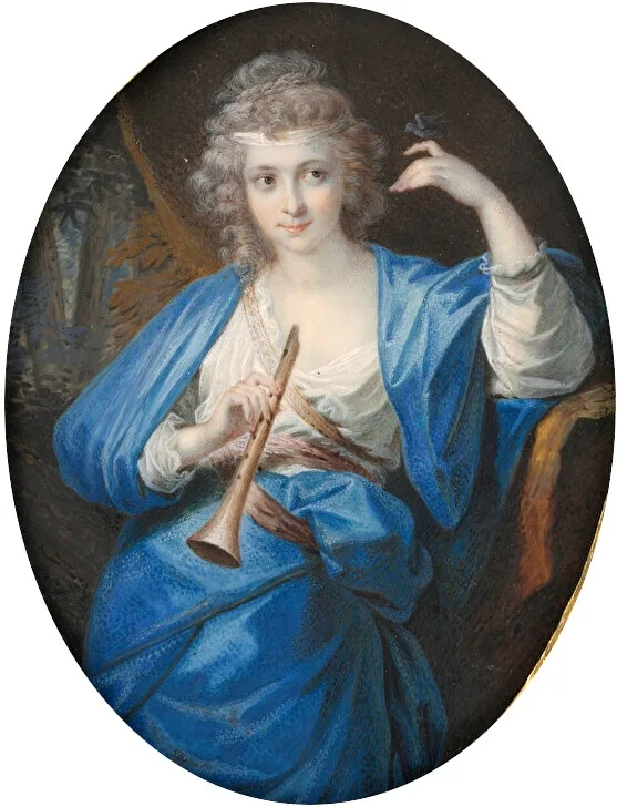 Depiction of Mnemosyne by Wincenty de Lesseur