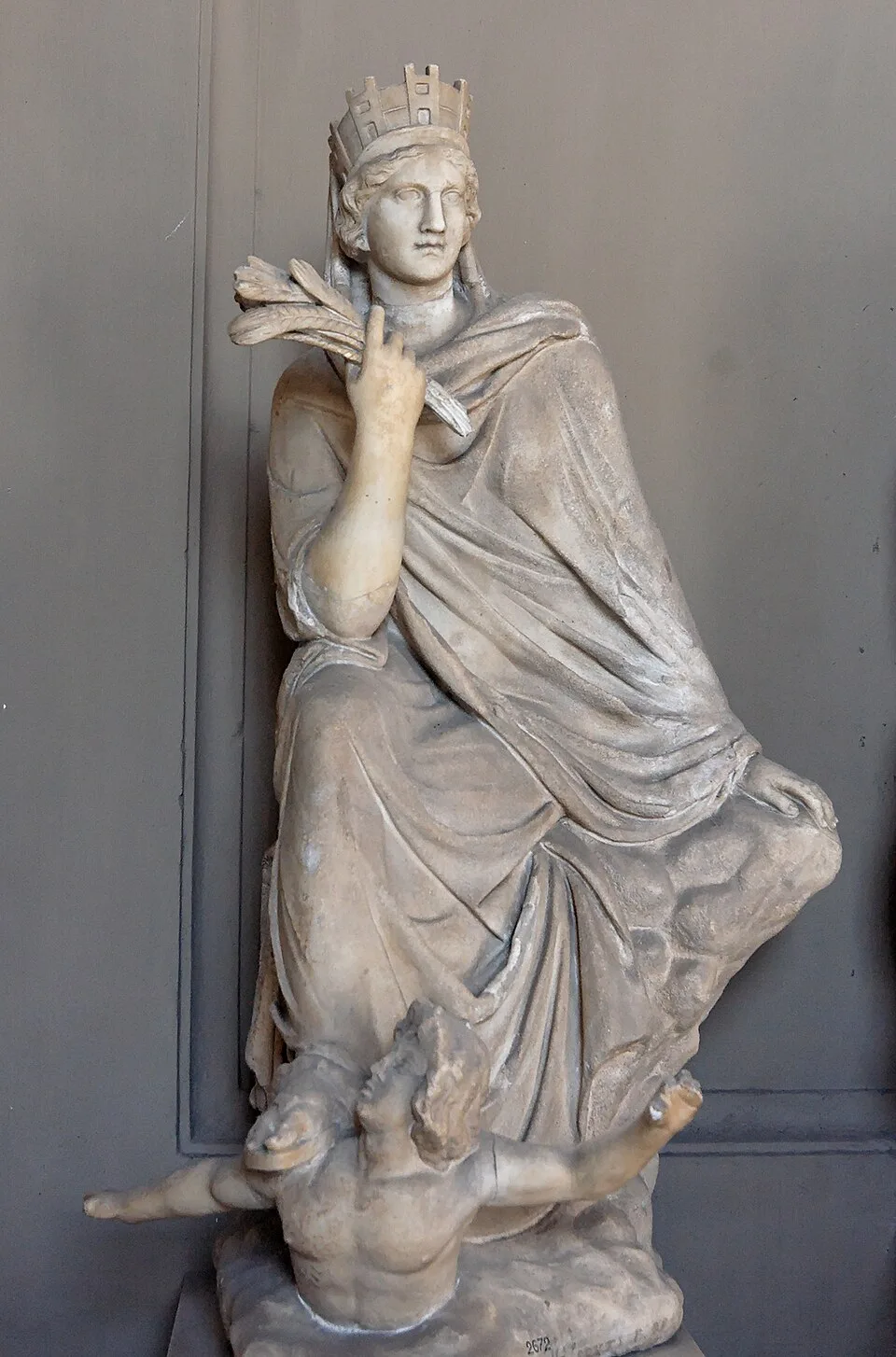 Depiction of Tyche by Copy of Eutychides