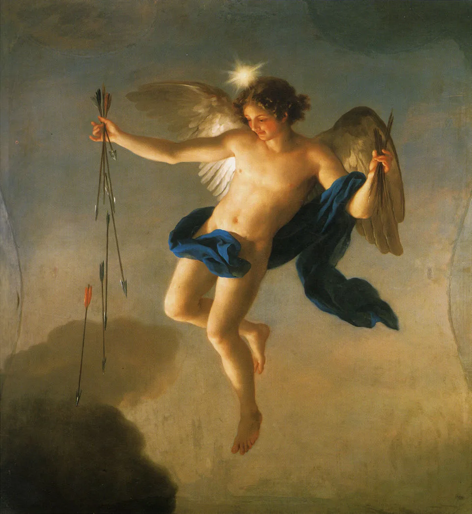 Depiction of Hesperus by Anton Raphael Mengs