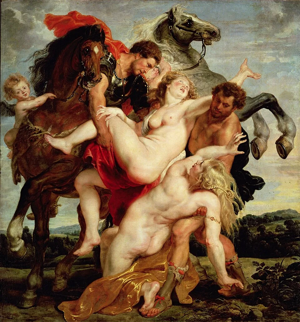 Depiction of Hilaeira by Peter Paul Rubens