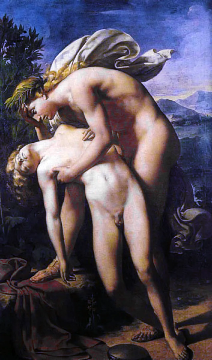 Depiction of Hyacinthus by Merry-Joseph Blondel