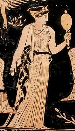 Depiction of Iaso by The Cadmus Painter