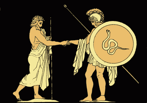 Depiction of Pelias