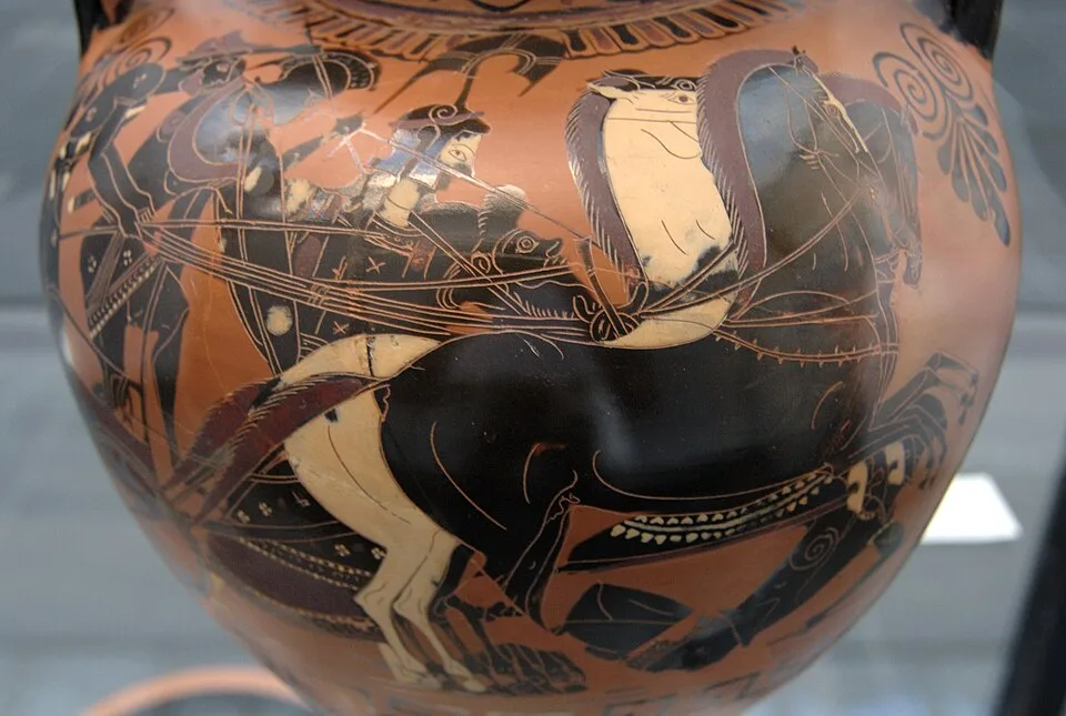 Depiction of Phobos by Manner of the Lysippides Painter