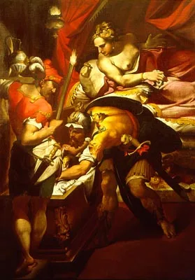 Depiction of Thyestes by Nosadella